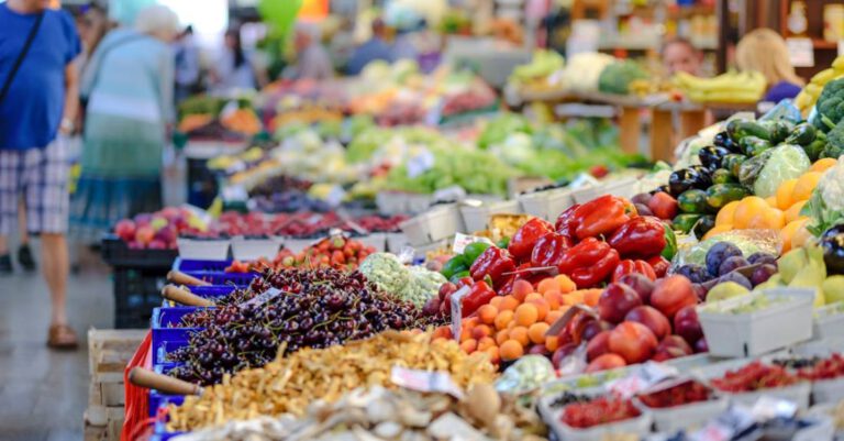 Produce - Vegetables Stall