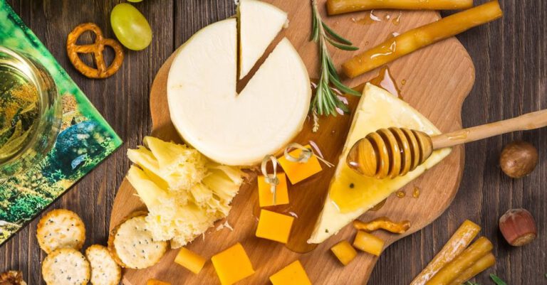 Cheese - Flat Lay Photography of Baked Foods