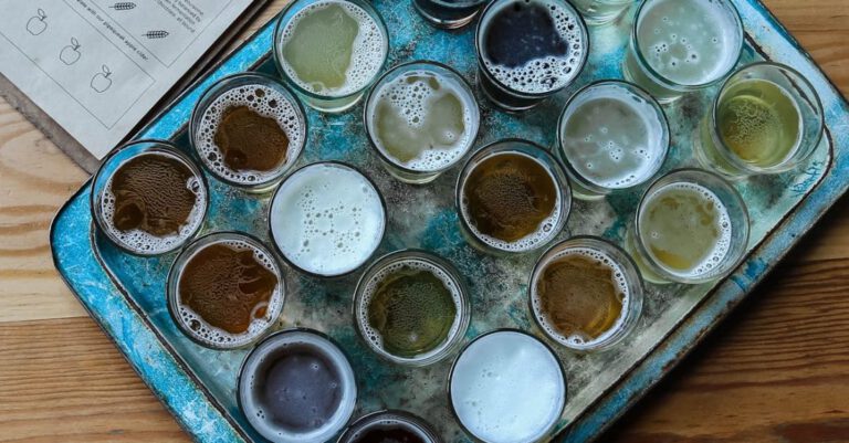 Beverages - Shot glasses Placed on Tabletop