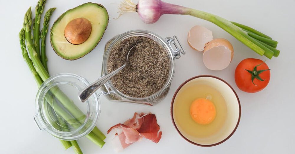 Ingredients - Spices Avocado and Ingredients on Table