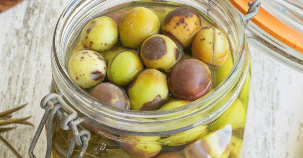 Preserves - Jar of Pickled Olives