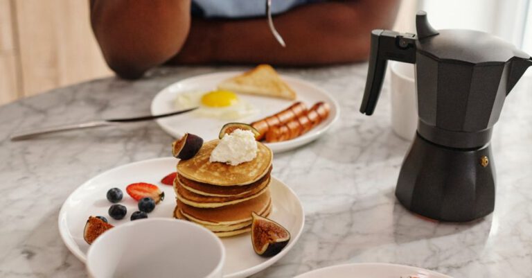 Makers - Man Having Breakfast